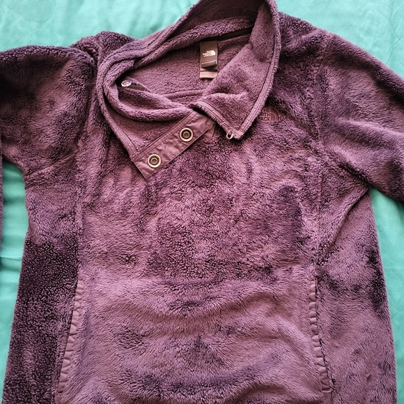 The north face women's snap collar osito, large. - Picture 4 of 10